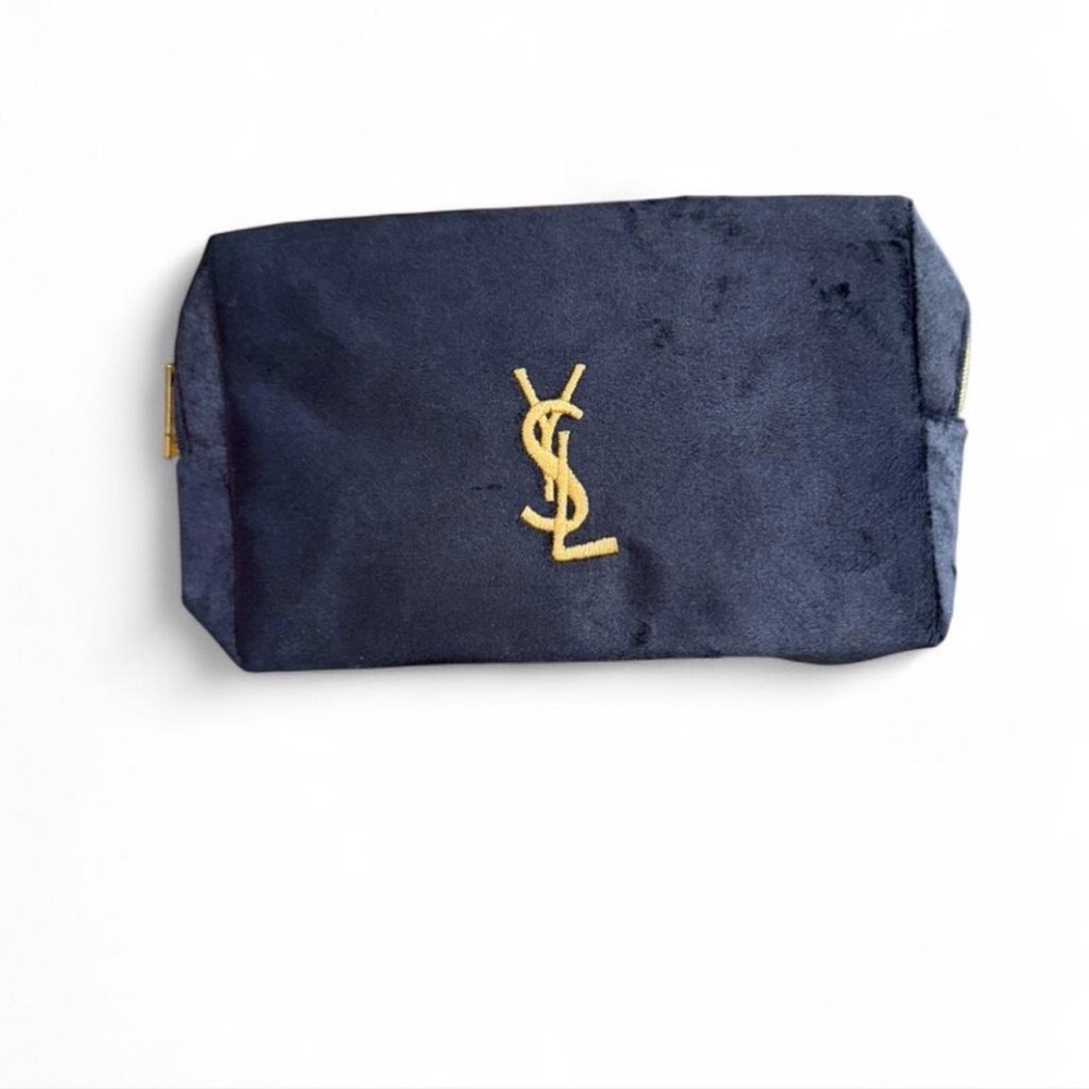 GWP Yves Saint Laurent Parfums Toiletry Bag with Gold Logo